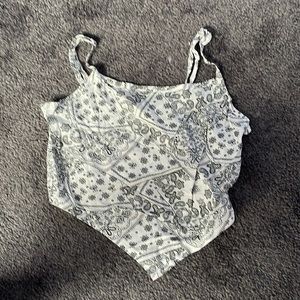 Handkerchief style shirt never worn.